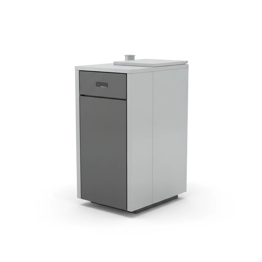 Pelletkessel Forst 20 kW mit 250-kg-Behälter