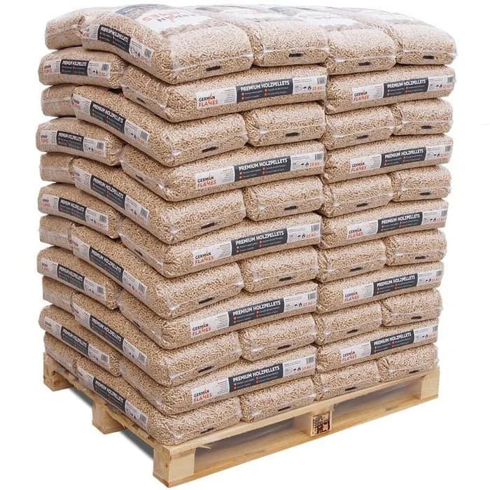 Holzpellets German Flames – Palette 990 kg