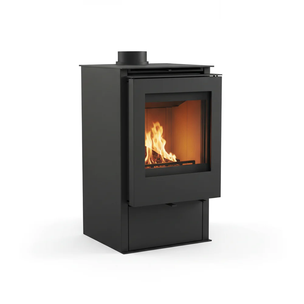 Kamineinsatz Feuerbock 10 kW mit Hebetür