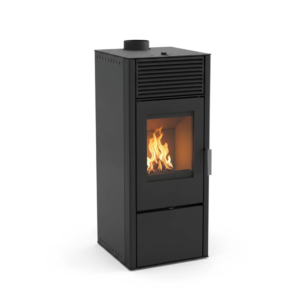 Pelletofen Ernte 10 kW, kanalisierbar