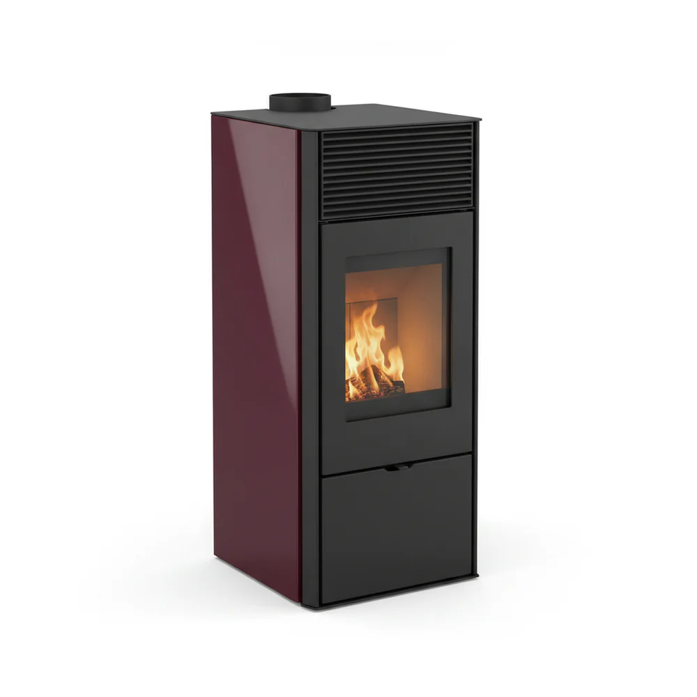 Pelletofen Heidel 7 kW mit Keramikverkleidung